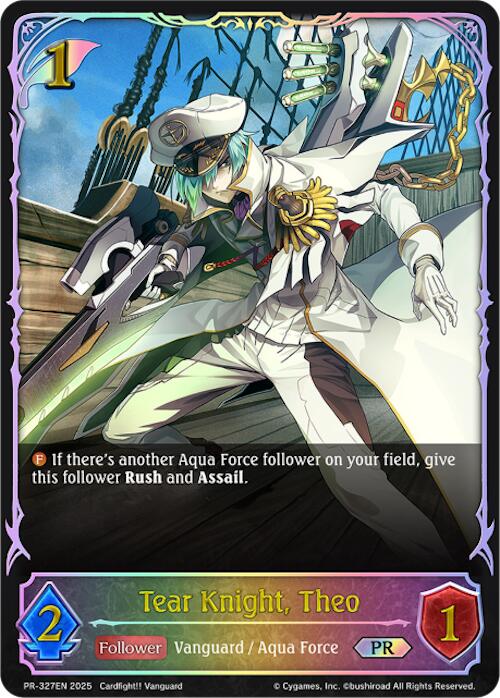 Tear Knight, Theo (PR-327) (PR-327EN) [Promotional Cards]