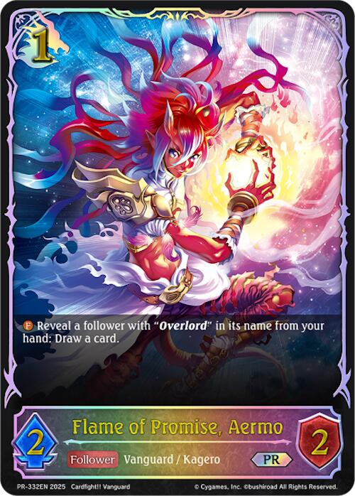 Flame of Promise, Aermo (PR-332) (PR-332EN) [Promotional Cards]