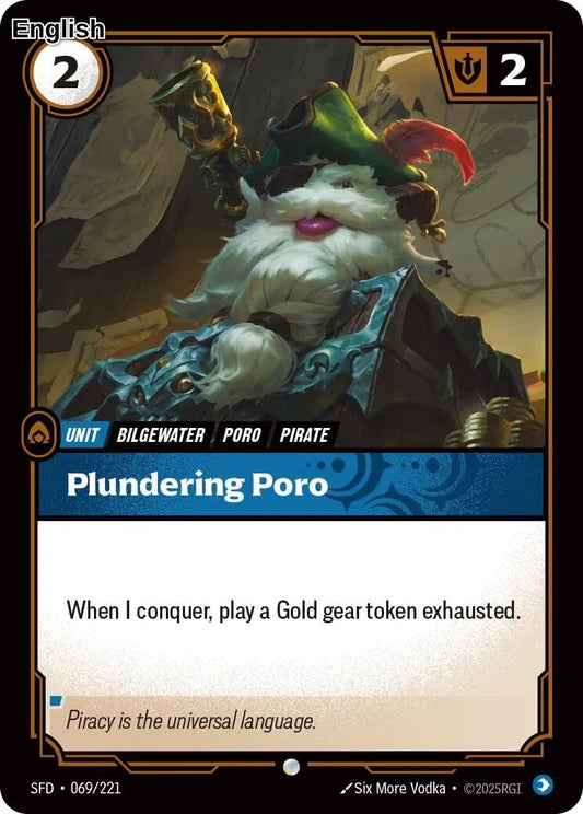 Plundering Poro