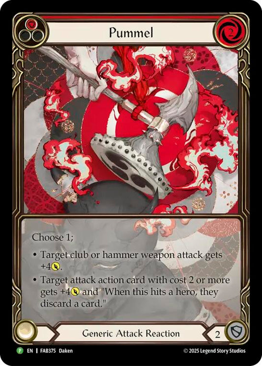 Pummel [FAB375] (Promo)  Rainbow Foil