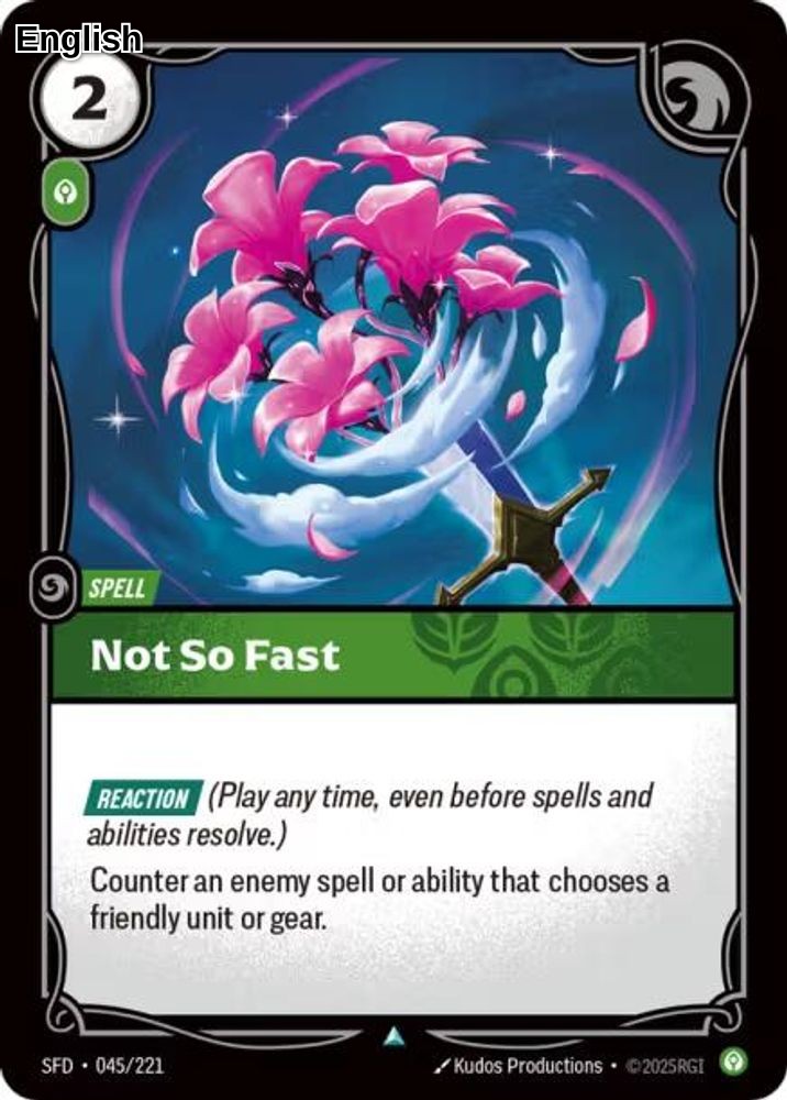 Not So Fast