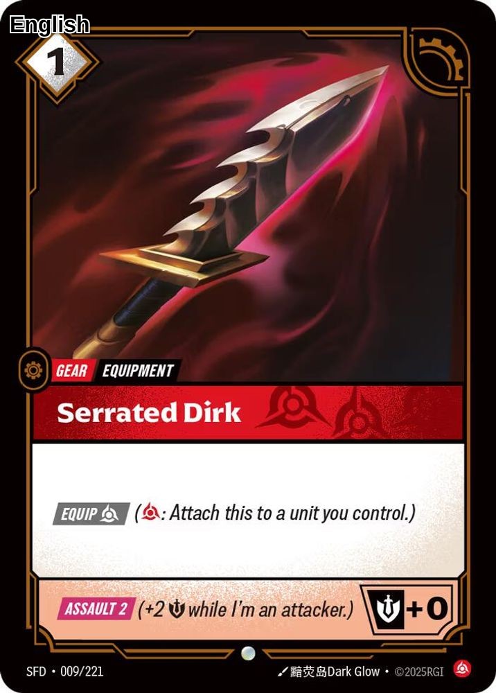 Serrated Dirk