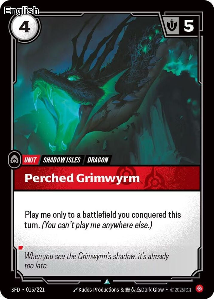 Perched Grimwyrm