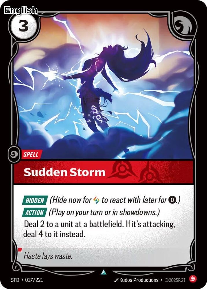 Sudden Storm