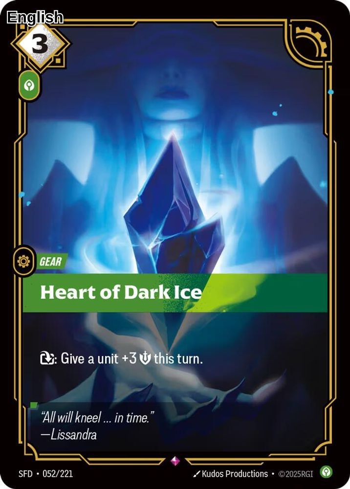 Heart of Dark Ice