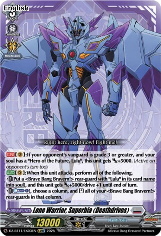 Lone Warrior, Superbia (Deathdrives)