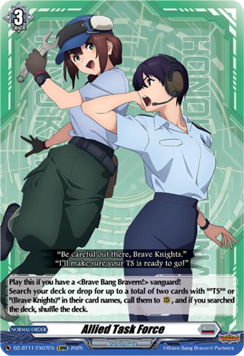 Allied Task Force (DZ-BT11/EX07EN) [Symphony of Might & Bloom]