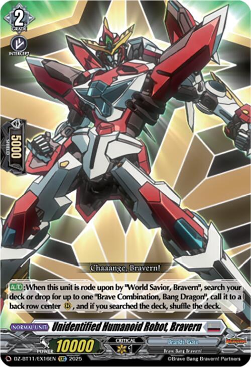 Unidentified Humanoid Robot, Bravern (DZ-BT11/EX16EN) [Symphony of Might & Bloom]