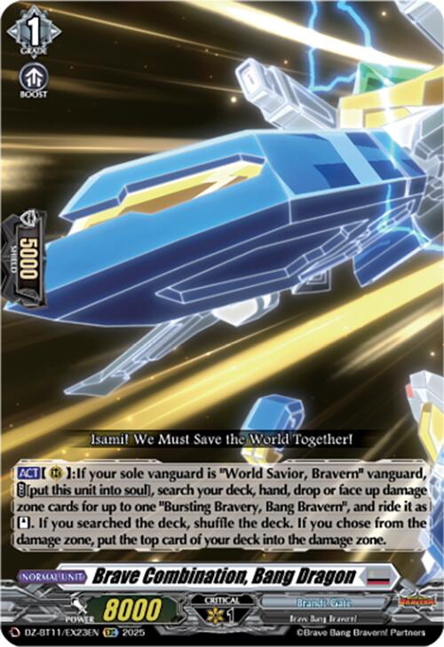 Brave Combination, Bang Dragon (DZ-BT11/EX23EN) [Symphony of Might & Bloom]