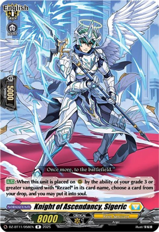Knight of Ascendancy, Sigeric