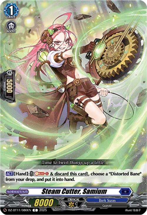 Steam Cutter, Samium (DZ-BT11/080EN) [Symphony of Might & Bloom]