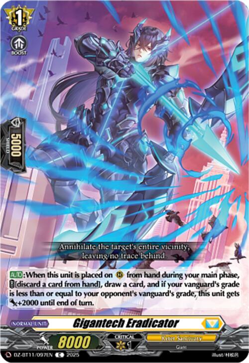 Gigantech Eradicator (DZ-BT11/097EN) [Symphony of Might & Bloom]