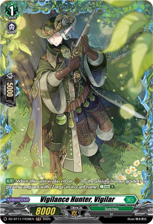 Vigilance Hunter, Vigilar (DZ-BT11/FR38EN) [Symphony of Might & Bloom]