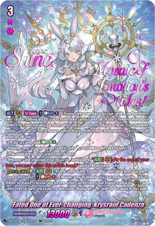 Fated One of Ever-changing, Krysrain Cadenza (DZ-BT11/SEC06EN) [Symphony of Might & Bloom]