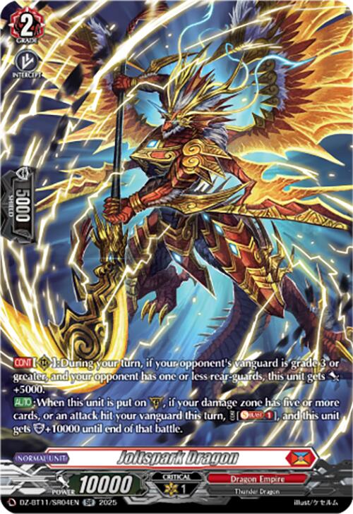 Joltspark Dragon (DZ-BT11/SR04EN) [Symphony of Might & Bloom]
