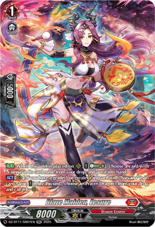 Blaze Maiden, Eesure (DZ-BT11/SR07EN) [Symphony of Might & Bloom]