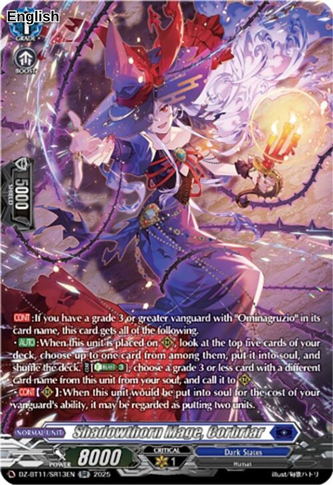 Shadowthorn Mage, Corbriar (SR)