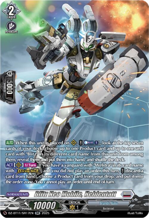 Blitz Neo Mobile, Heldentatt (DZ-BT11/SR17EN) [Symphony of Might & Bloom]