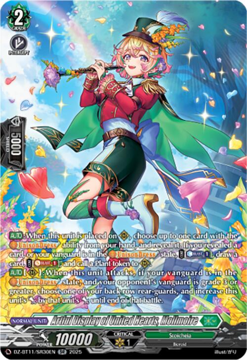 Artful Display of United Hearts, Mollmoire (DZ-BT11/SR30EN) [Symphony of Might & Bloom]