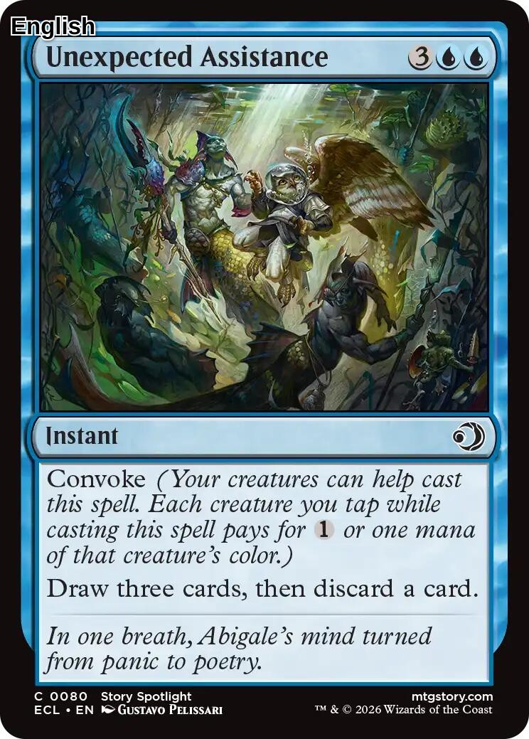 Unexpected Assistance [ECL - 80] Lorwyn Eclipsed