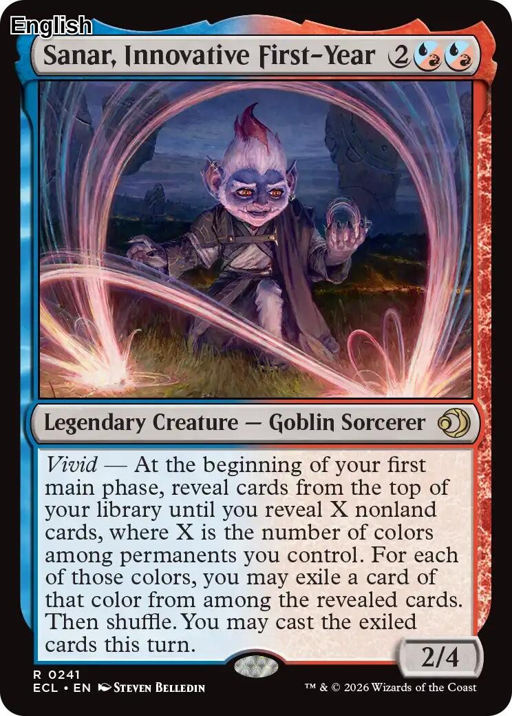 Sanar, Innovative First-Year [ECL - 241] Lorwyn Eclipsed