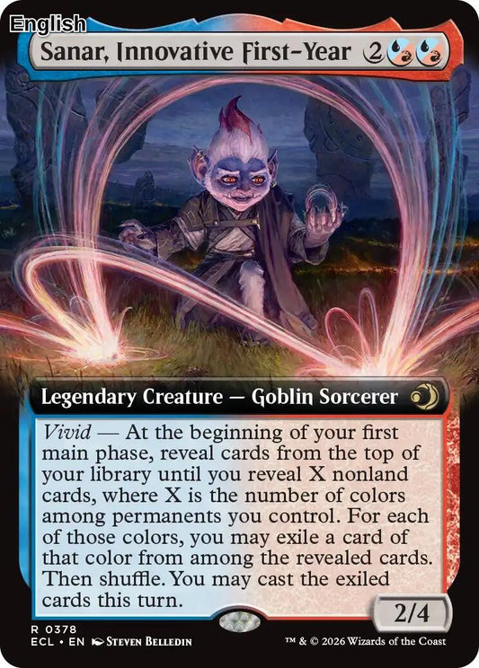Sanar, Innovative First-Year (Extended Art) [ECL - 378] Lorwyn Eclipsed