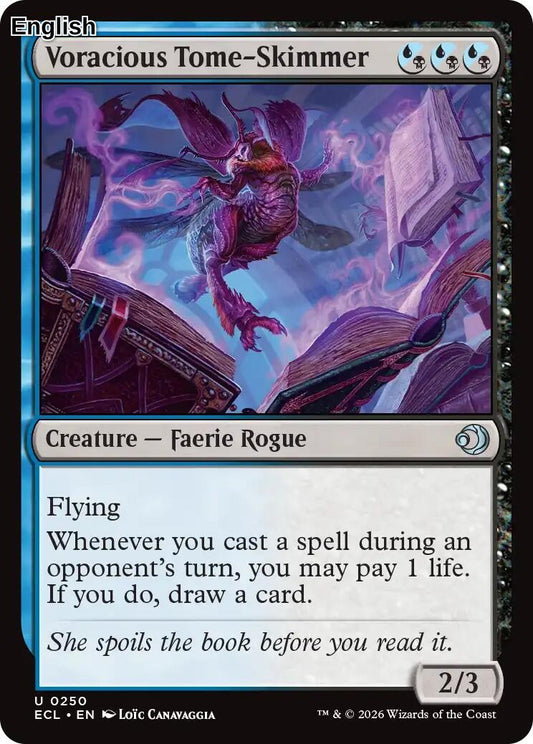 Voracious Tome-Skimmer [ECL - 250] Lorwyn Eclipsed