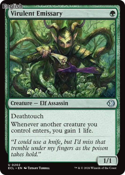 Virulent Emissary [ECL - 202] Lorwyn Eclipsed