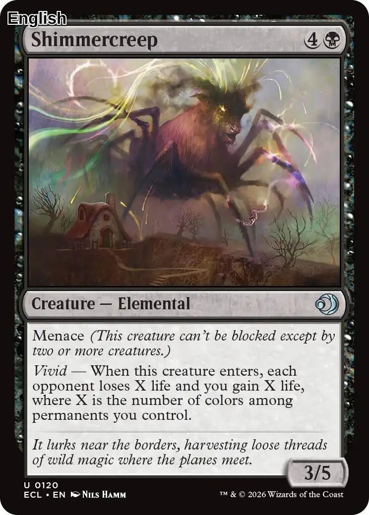 Shimmercreep [ECL - 120] Lorwyn Eclipsed