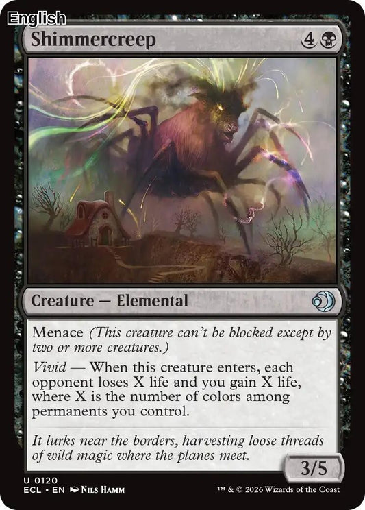 Shimmercreep [ECL - 120] Lorwyn Eclipsed