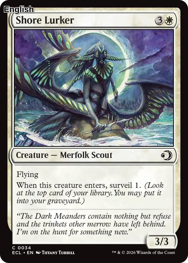 Shore Lurker [ECL - 34] Lorwyn Eclipsed