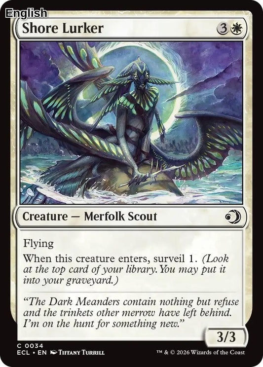Shore Lurker [ECL - 34] Lorwyn Eclipsed