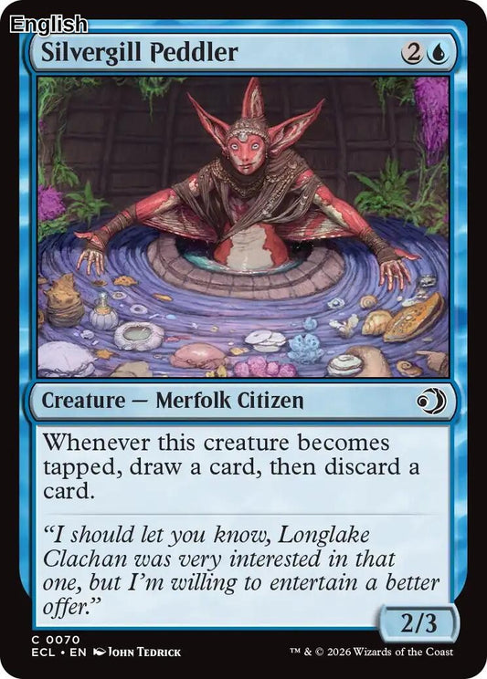 Silvergill Peddler [ECL - 70] Lorwyn Eclipsed