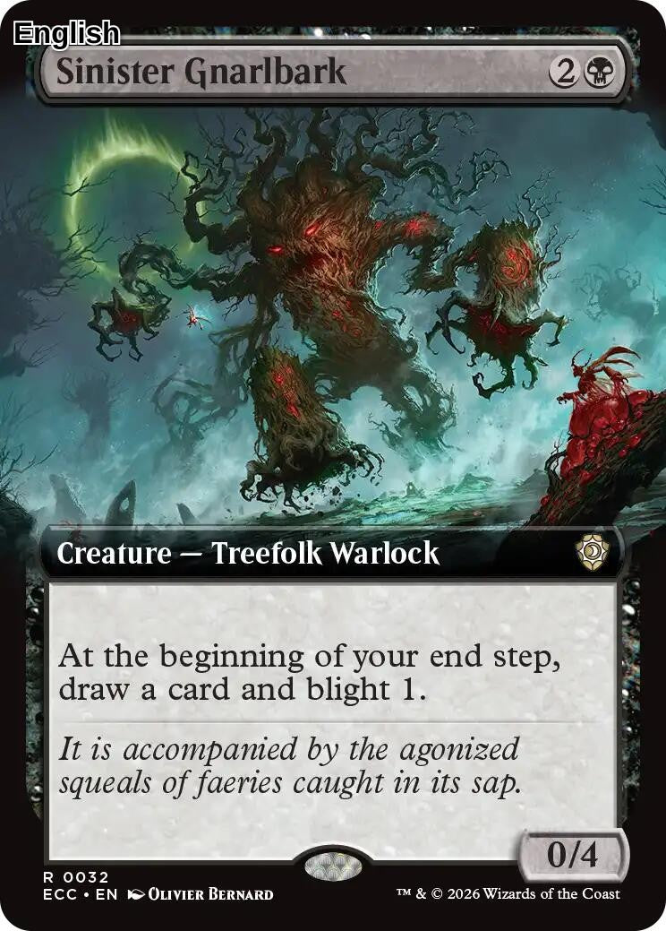 Sinister Gnarlbark (Extended Art)