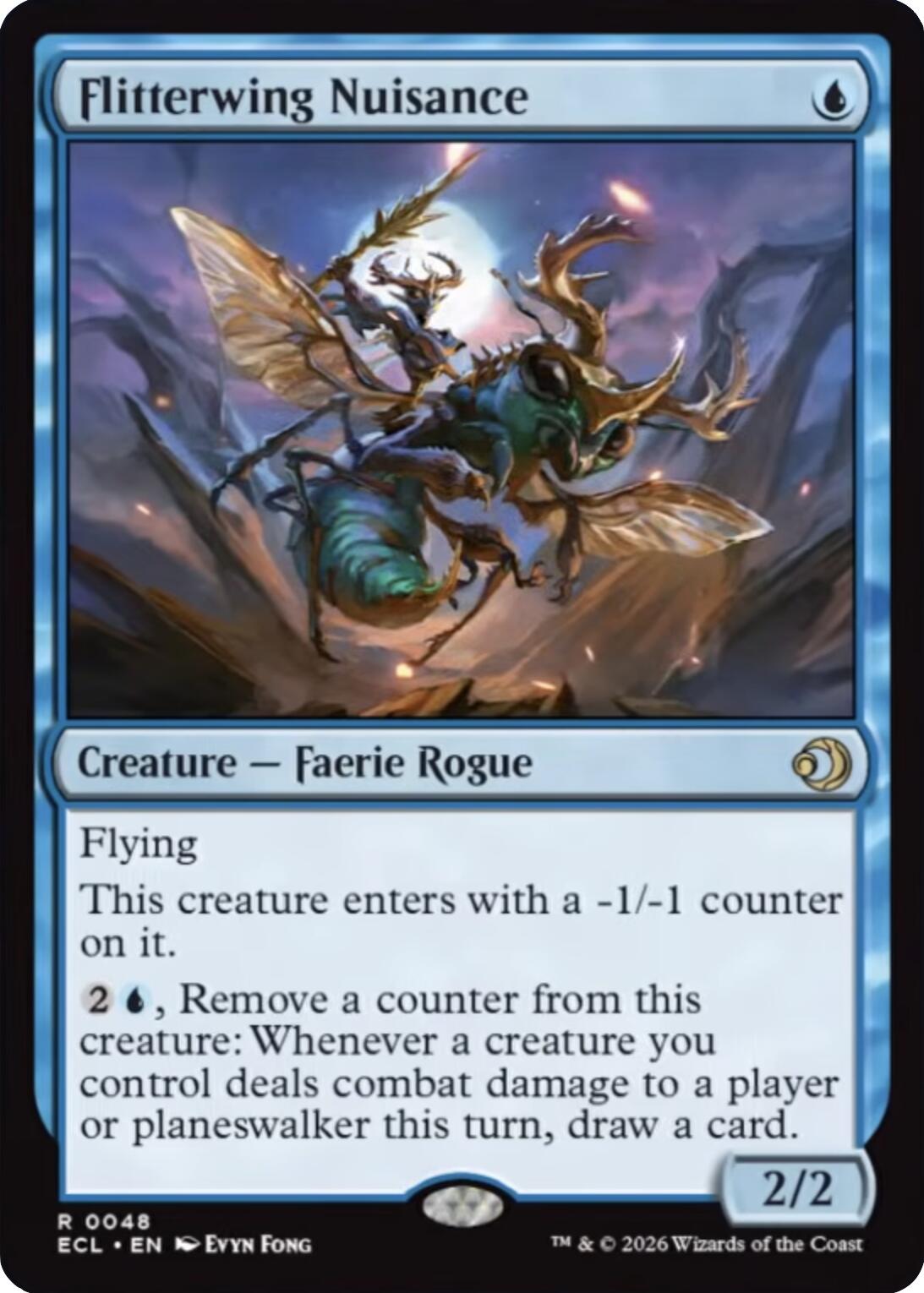 Flitterwing Nuisance [Lorwyn Eclipsed]