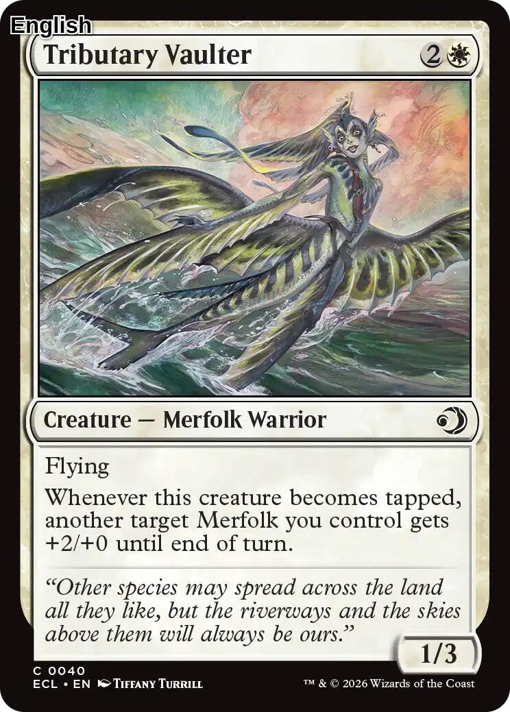 Tributary Vaulter [ECL - 40] Lorwyn Eclipsed