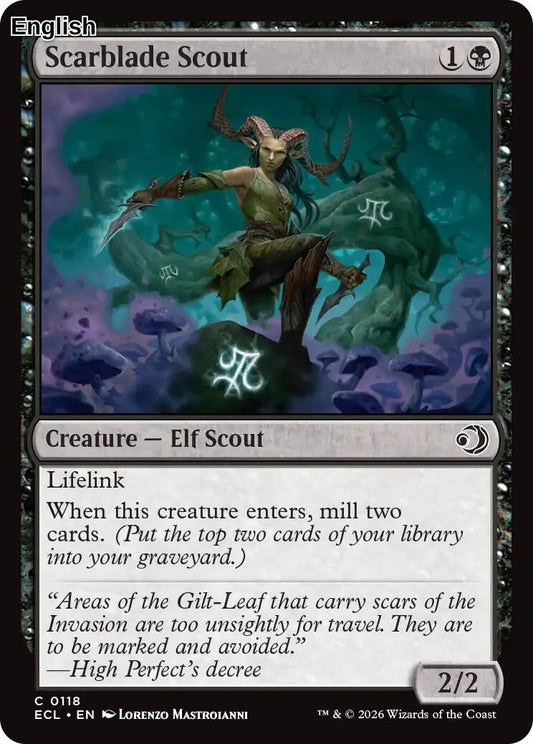 Scarblade Scout [ECL - 118] Lorwyn Eclipsed
