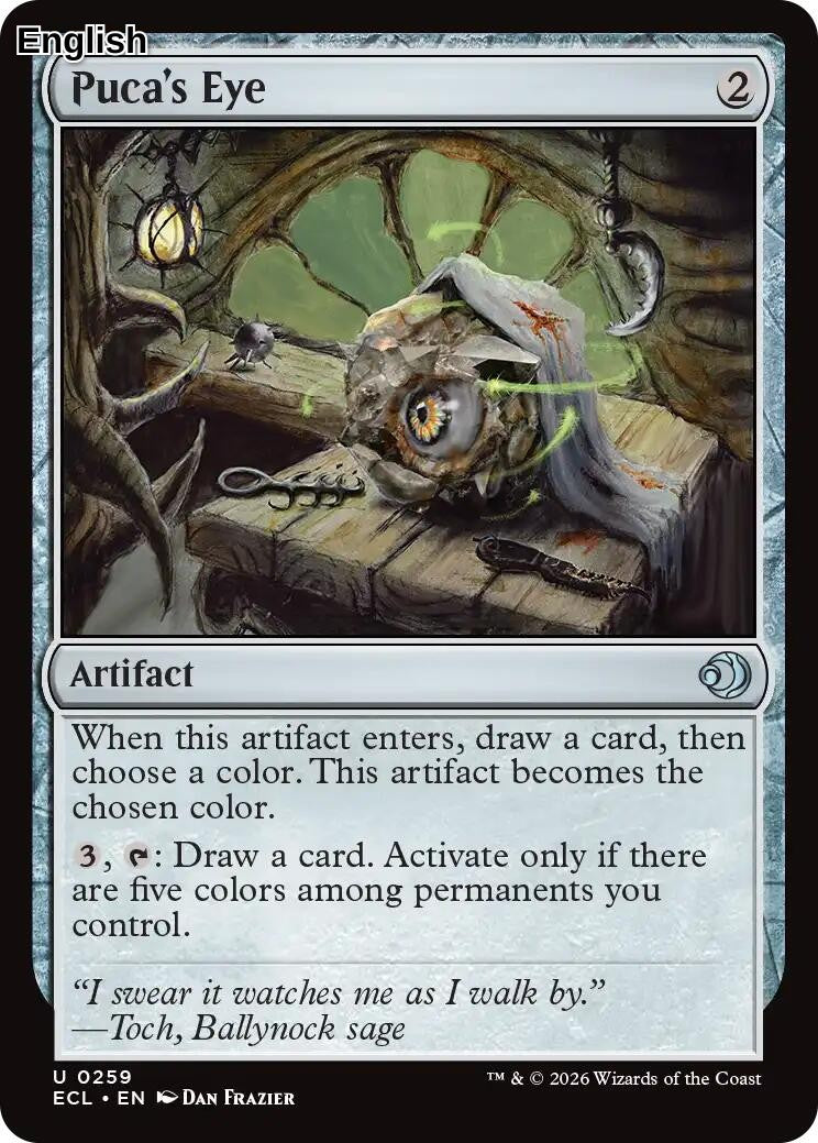 Puca's Eye [ECL - 259] Lorwyn Eclipsed