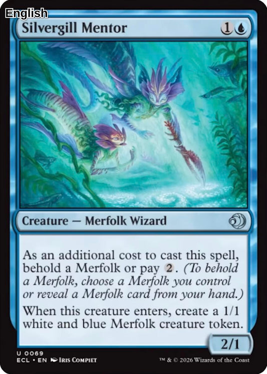 Silvergill Mentor [ECL - 69] Lorwyn Eclipsed