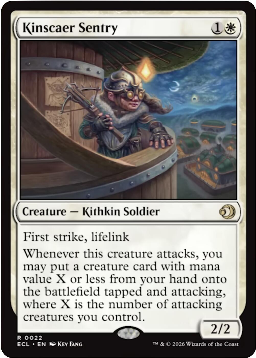 Kinscaer Sentry [Lorwyn Eclipsed]