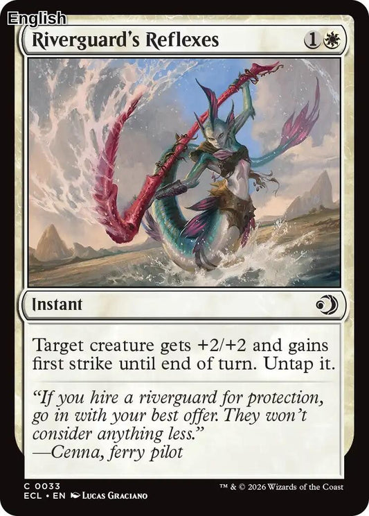 Riverguard's Reflexes [ECL - 33] Lorwyn Eclipsed
