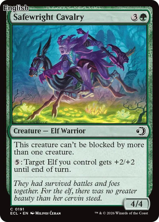 Safewright Cavalry [ECL - 191] Lorwyn Eclipsed