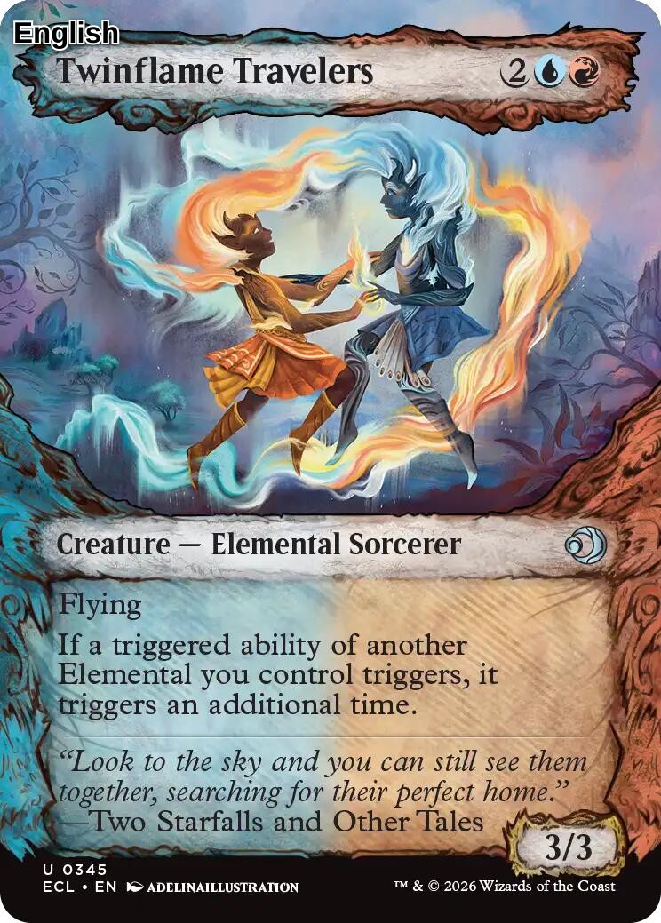 Twinflame Travelers (Showcase) [ECL - 345] Lorwyn Eclipsed
