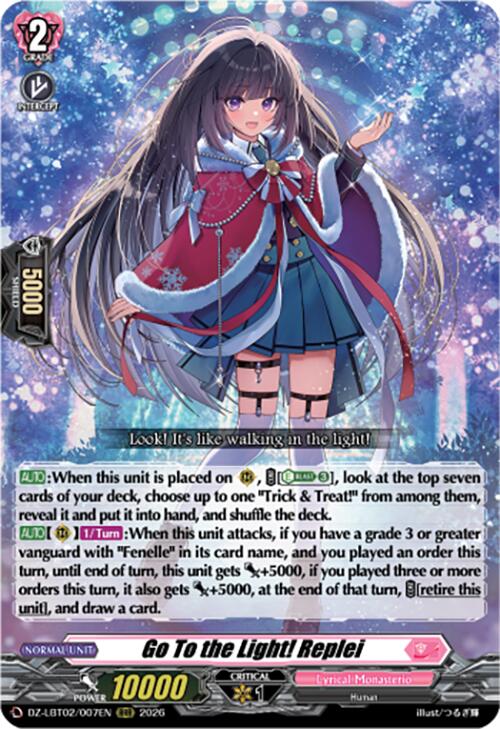 Go To the Light! Replei (DZ-LBT02/007EN) [Lyrical Monasterio Season of Wonders]