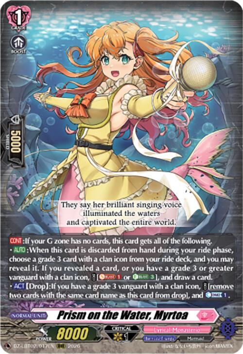 Prism on the Water, Myrtoa (DZ-LBT02/017EN) [Lyrical Monasterio Season of Wonders]