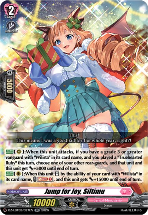 Jump for Joy, Siltimu (DZ-LBT02/027EN) [Lyrical Monasterio Season of Wonders]