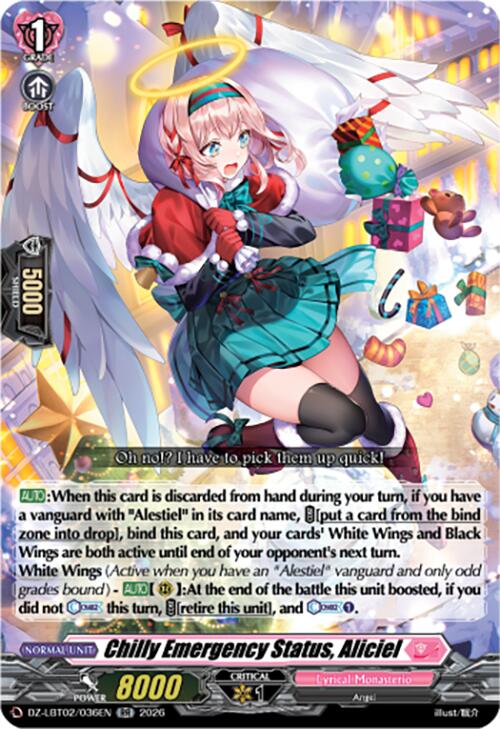 Chilly Emergency Status, Aliciel (DZ-LBT02/036EN) [Lyrical Monasterio Season of Wonders]