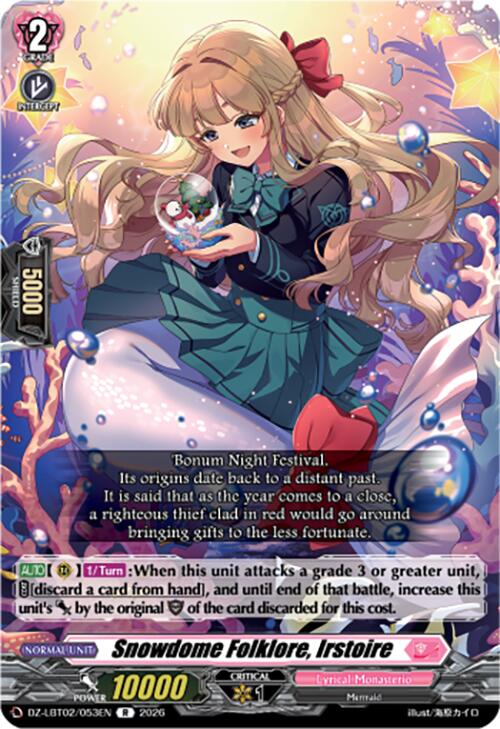 Snowdome Folklore, Irstoire (DZ-LBT02/053EN) [Lyrical Monasterio Season of Wonders]