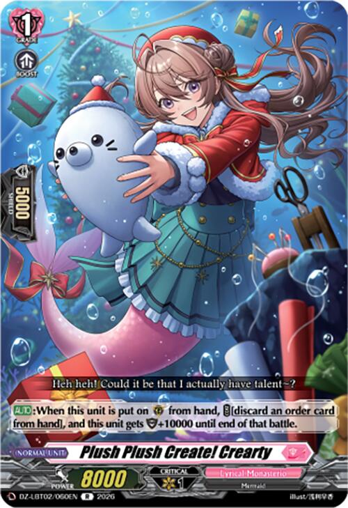 Plush Plush Create! Crearty (DZ-LBT02/060EN) [Lyrical Monasterio Season of Wonders]