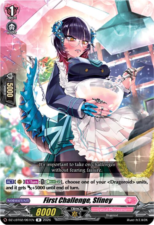 First Challenge, Sfiney (DZ-LBT02/061EN) [Lyrical Monasterio Season of Wonders]